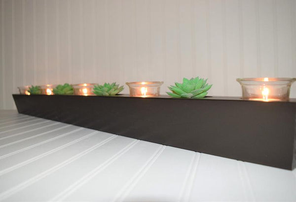 Candle and Succulent Centerpiece - Choose Your Size and Color!