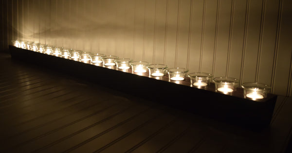 Candle Centerpiece - Choose Your Size and Color!