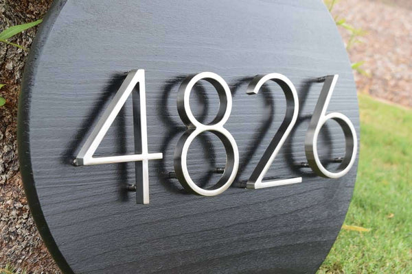 Round Plaque - EBONY