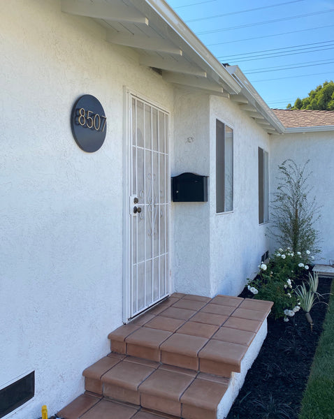 Round Plaque - ESPRESSO