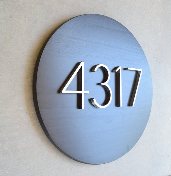 Round Plaque - ESPRESSO